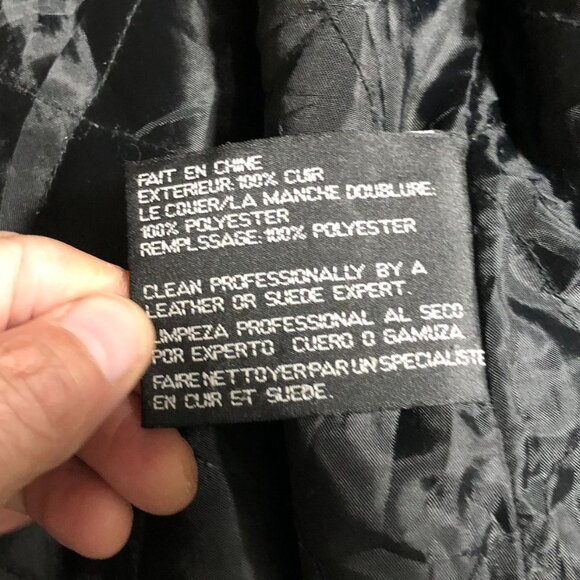 Chaser Black Leather Blazer - Picture 13 of 16